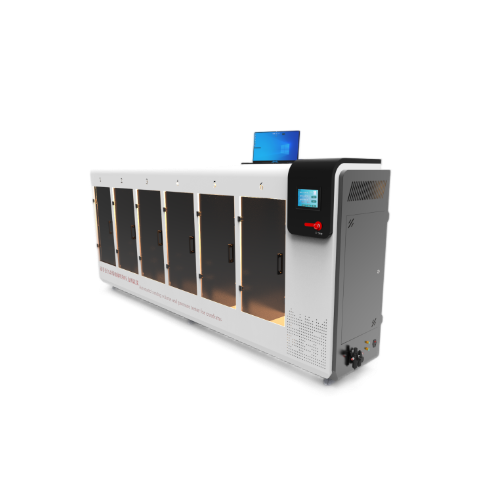 六工位避孕套自動(dòng)爆破體積和壓力測(cè)試儀